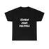 Jazzi Jewelz Boutique by Raven-Screw Your Policies- Black T-Shirt