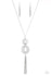 Jazzi Jewelz Boutique-Timelessly Tasseled-Silver Pendant Necklace and Earring Set