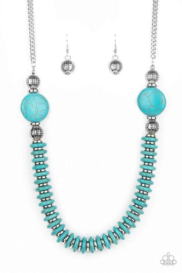Jazzi Jewelz Boutique-Desert Revival-Turquoise Necklace & Earring Set