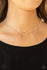 Jazzi Jewelz Boutique-Gotta Split -Gold Rhinestone Choker Necklace and Earring Set
