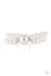 Romantic Redux-Pearl Bracelet-Pearl & Rhinestone encrusted stretch band bracelet