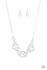Jazzi Jewelz Boutique-Going In Circles-Silver Chain Necklace & Earring Set