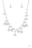 Jazzi Jewelz Boutique-Soon To Be Mrs.-Silver Pearl Fringe Necklace and Earring Set